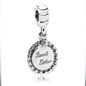 Authentic Pandora Sweet Sister Charm
